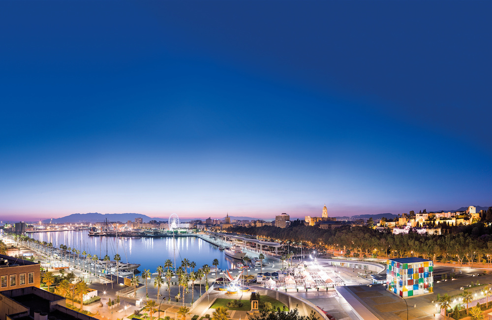 malaga-atardecer